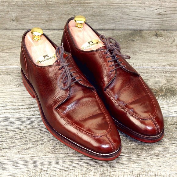 Allen Edmonds CLARK STREET Dainite 9 D Brown * add $15 new 